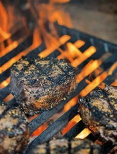 Direct grilling filets mignons